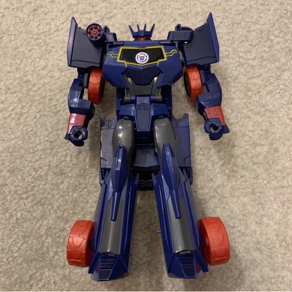 Transformers Soundwave Cyberverse One 1 Step Changer 8" Toy Action Figure 2016